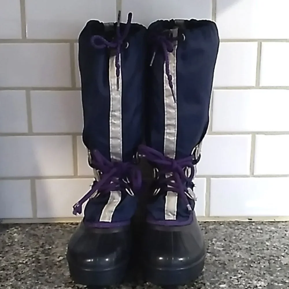 Sorel Kaufman Waterproof Snow Boots W/ Removable Liner. Sz 5 Child /Sz 7 Women